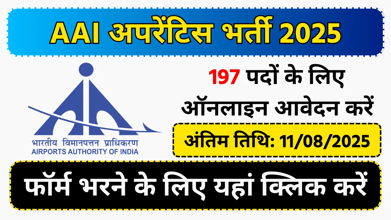 AAI Apprentices Recruitment 2025
